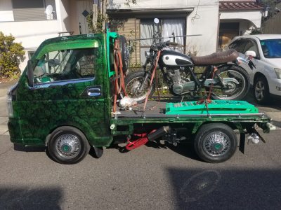 SR400セミカスタム(꜆ ˙-˙ )꜆ | バイクショップかおるん家 | 名古屋からもすぐの大治町のカスタムバイクショップ|あま市もすぐ